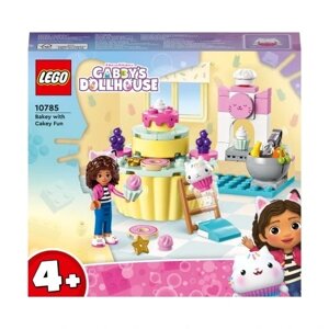 Lego "котячий домик габі 10785 випічка торта лакомка"