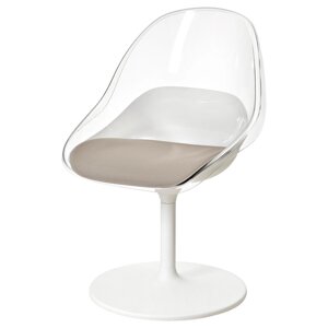 Обертовий стілець, білий ІКЕА BALTSAR, 105.115.38
