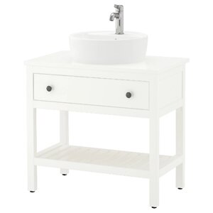 ІКЕА Відкрита шафа з висувними ящиками HEMNES ХЕМНЕС / TÖRNVIKEN TORNVIKEN, 195.468.59