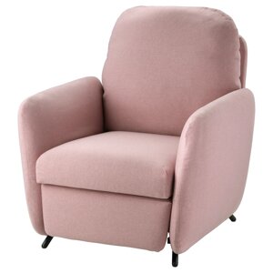 ІКЕА EKOLSUND, 592.971.84 Розкладне крісло, Гарматний світло-рожевий