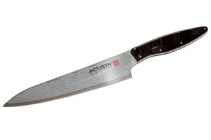 Японський кухонний ніж Mcusta з дамаської сталі GYUTO, 210 мм