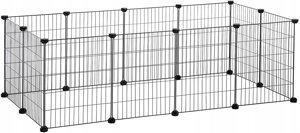 Клітка для кроликів Songmics LPI01H 46 x 143 x 73 см