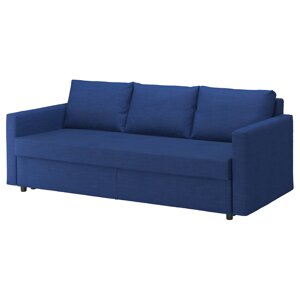 ІКЕА FRIHETEN ФРІХЕТЕН, 604.315.63 3-місний розкладний диван, Скіфтебо синій