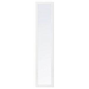 ІКЕА TYSSEDAL ТИССЕДАЛЬ, 004.522.47 Дзеркальні двері, білий, 50x195 см