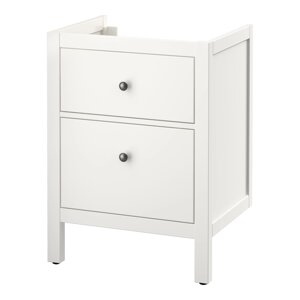 ІКЕА HEMNES ХЕМНЕС, 502.176.67 Тумба під умивальник з 2 шухлядами, білий, 60x47x83 см