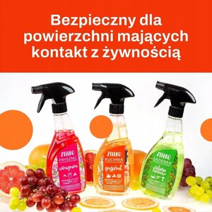 Засіб для чищення плит та духовок 0,5л для кухні з ароматом грейпфрута