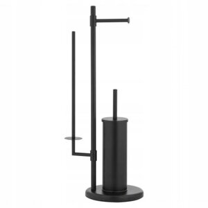 Підставка для паперу та щітки Yoka Home P. SISU-BLK 3в1