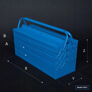 Ящик для інструментів Andrepol 530/7N