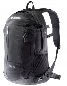 Туристичний міський рюкзак HI-TEC FELIX 25L ЧОРНИЙ
