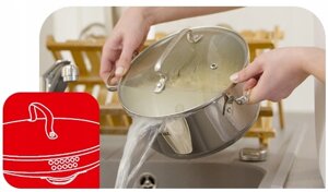 Каструля з кришкою TEFAL Duetto+ G7194655 24см