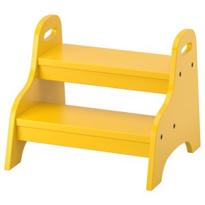 ІКЕА TROGEN ТРУГЕН, 803.715.20 Дитячий стілець, жовтий, 40x38x33 см