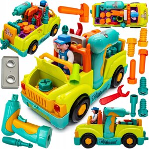 Набір інструментів для дітей Hola Little Mechanic автомобіль для розкручування/закручування інструментів подарунок