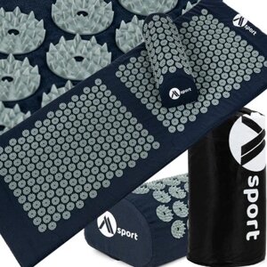 Килимок для акупресури зі шпильками для болю велика здоров'я подушка Xxl масажний набір