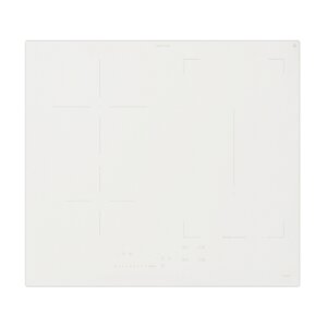 ІКЕА KOLSTAN, 105.594.60 Індукційна варильна поверхня, IKEA 500 білий, 58 см