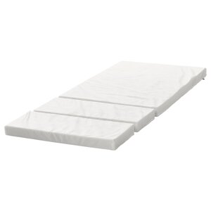 ІКЕА PLUTTEN ПЛУТТЕН, 503.393.91 Пінопластовий матрац для розкладного ліжка, білий, 80x200 см