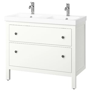 ІКЕА Тумба під умивальник з висувними ящиками HEMNES ХЕМНЕС / ORRSJÖN, 395.467.97