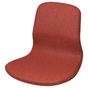 ІКЕА LÅNGFJÄLL ЛОНГФЬЄЛЛЬ, 105.067.06 Сидіння зі спинкою, Гуннаред червоно-помаранчевий