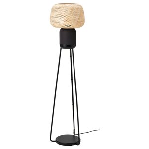 ІКЕА SYMFONISK, 505.282.78 Настільна лампа з WiFi динаміком, бамбук, розумний
