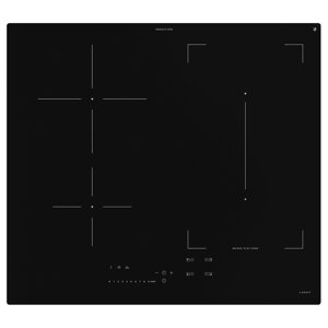 ІКЕА KOLSTAN, 805.594.66 Індукційна варильна поверхня, IKEA 500 чорний, 58 см