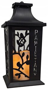 3 шт. Ліхтарик-лампіон на батарейках з Led свічкою лампа-свічник декорація + декоративна свічка Cortina 1/24/yze 30 см