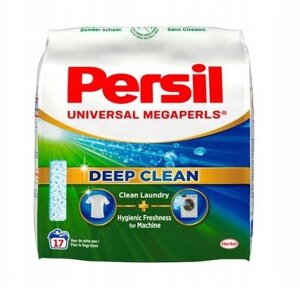 Універсальний пральний порошок Persil 1,02 кг Megaperls для білих тканин 1,02кг