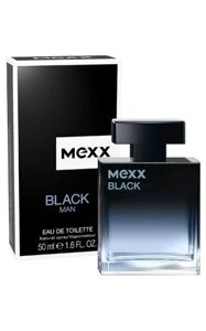 Mexx Black 50 мл туалетна вода чоловіча парфумерія Man 50ml Edt