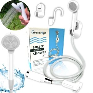 Туристичний душ Water2go Sc017 20 л бездротовий з акумулятором для кемпінгу з помпою
