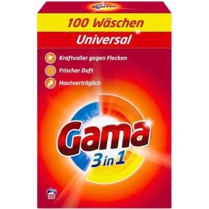 Універсальний пральний порошок Gama 6 кг 3 в 1