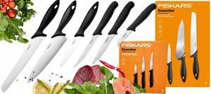 Набір ножів у коробці Fiskars Essential 6 шт. набір 6x кухонний ніж шеф-кухаря для хліба