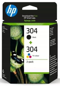 Набір чорнил 2hp x HP 304 DESKJET INK 2620 2630 3720 3730 2632