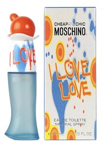 Moschino Love 100 Ml туалетна вода для жінок Edt квітковий аромат 100ml