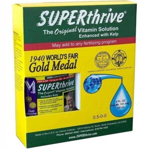 Superthrive 120ml вітаміни гормони для рослин