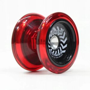 Yoyofactory йо-йо Arrow для початківців + просунутих 2 підшипники червоно-чорні