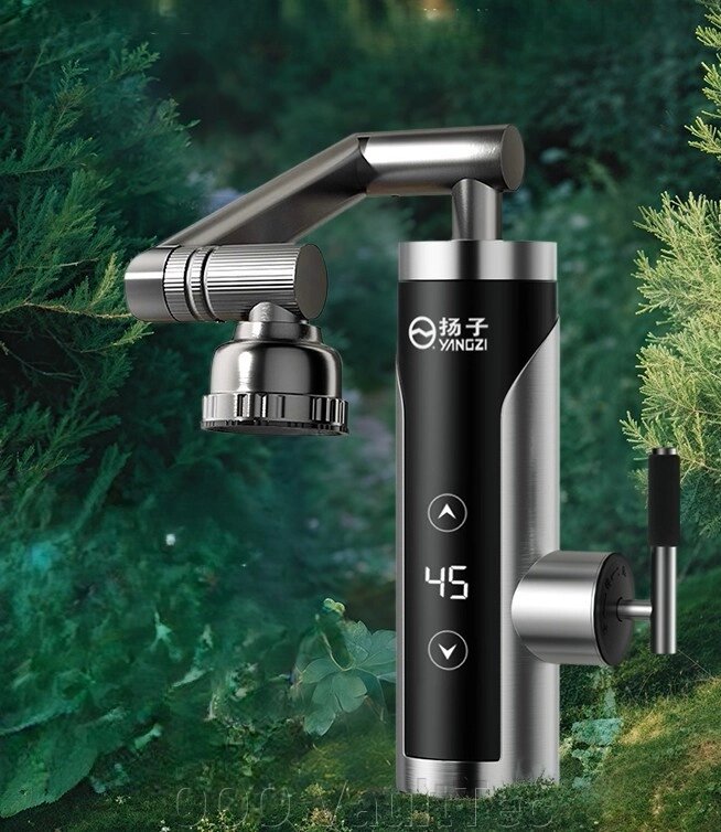 Кран водонагрівач проточний Yang з постійною температурою води 3300 Вт. від компанії ТОВ VaultTec - фото 1