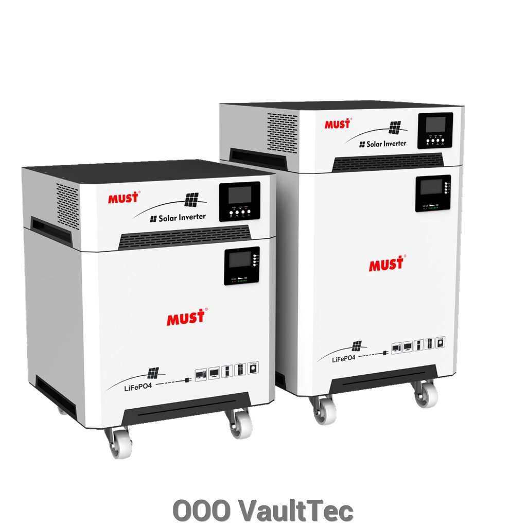 Система зберігання електроенергії MUST НВР18-5248 НМ MPPT LiFePО4 від компанії ТОВ VaultTec - фото 1