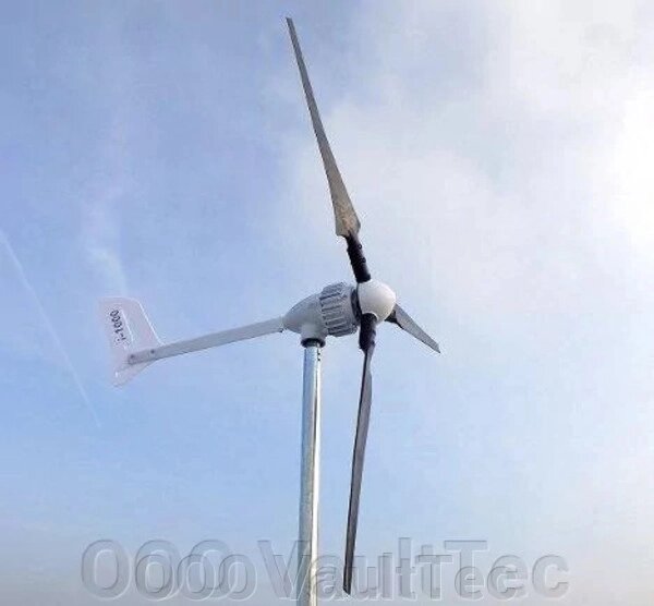 Ветрігенереатор WindMight 1500 Вт 48 В від компанії ТОВ VaultTec - фото 1