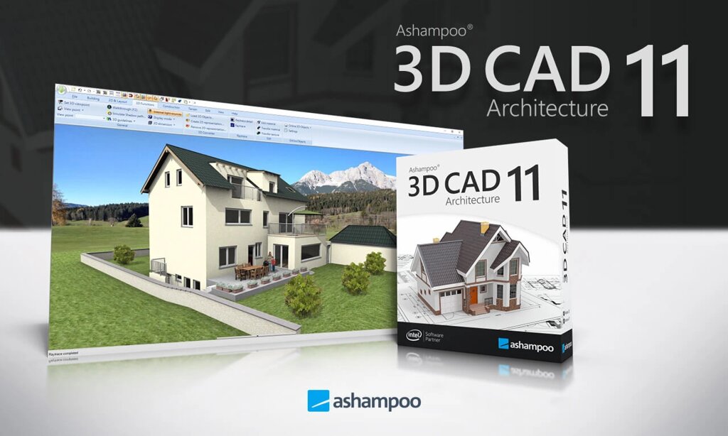 3D планувальник будинку - Ashampoo 3D CAD Architecture 11, 1 ПК, безтермінова ліцензія від компанії Pokupka-SHOP - фото 1