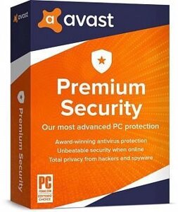 Антивірус Avast Premium Security для windows, ліцензія на 1 рік, 1 ПК