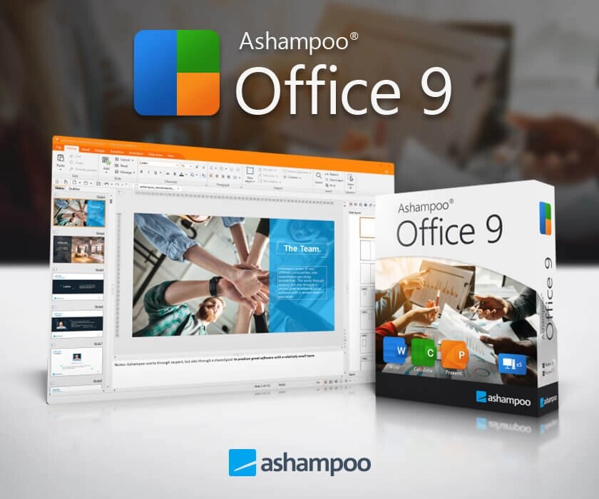 Ashampoo Office 9, 5 ПК, безтермінова ліцензія від компанії Pokupka-SHOP - фото 1