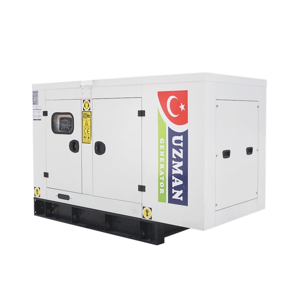 Генератор дизельний Uzman Ricardo 35 KVA/28KW, трифазний 230/400V, 50Hz, об'єм 100л, 2200x1000x1450 мм (AVR+ATS (АВР) в від компанії Pokupka-SHOP - фото 1