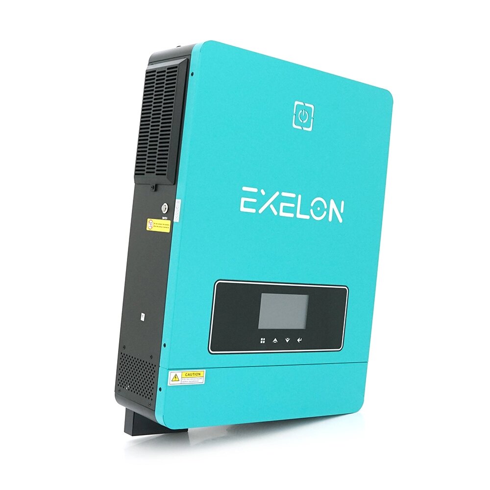 Гібридний інвертор Exelon EMAX PRO-10.2 KW, 10200VA, 48V, струм заряду 0-160A, MPPT (90-450VDC, 2/18A), 530x390x170mm, від компанії Pokupka-SHOP - фото 1