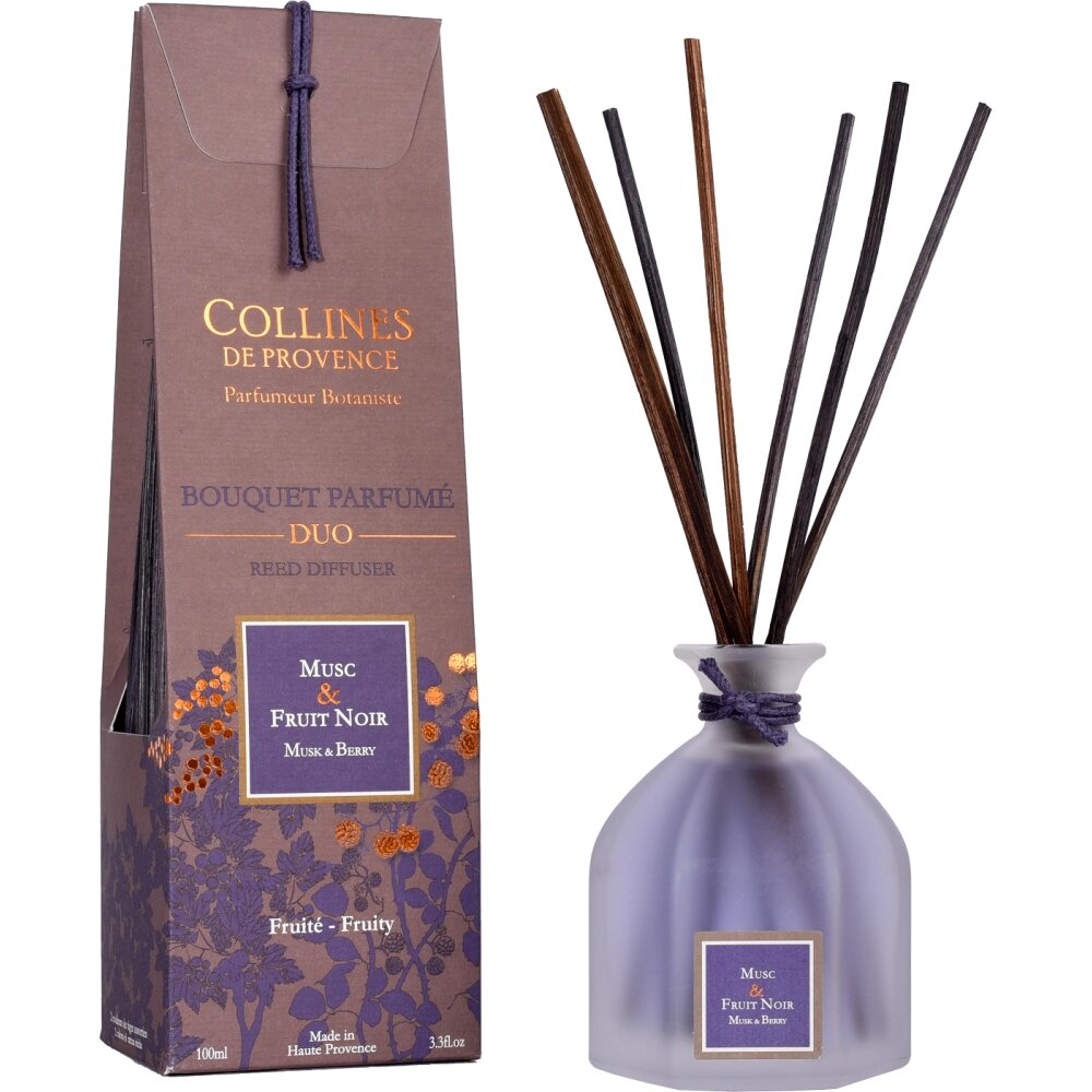 Musk & Berry (Мускус і Ягоди) аромадифузор Collines de Provence, 100 мл від компанії Pokupka-SHOP - фото 1