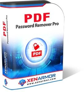 XenArmor PDF Password Remover Pro – 1-річна ліцензія для 1 комп'ютера