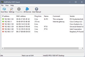 SoftPerfect WiFi Guard - Home - один пристрій з оновленнями протягом 1 року, для Windows