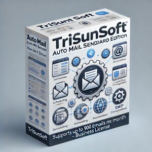 Trisunsoft Auto Mail Sender Standard Edition, 1 рік, ліцензія для бізнесу