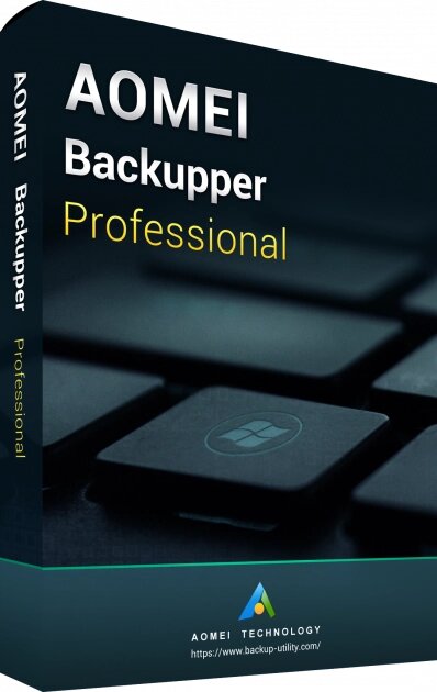 Програма для резервного копіювання даних AOMEI Backupper Professional Edition безтермінова ліцензія на 1 ПК від компанії Pokupka-SHOP - фото 1