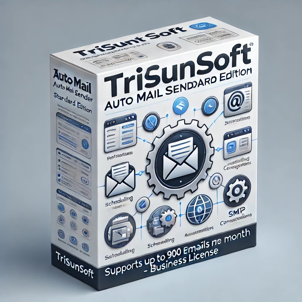 Trisunsoft Auto Mail Sender Standard Edition, 1 місяць, ліцензія для бізнесу від компанії Pokupka-SHOP - фото 1