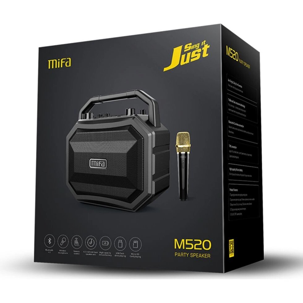 Гучномовець / Bluetooth колонка Mifa M520 Остання модель від компанії ТОВ "Спеціальні Реєструючі Системи" - фото 1