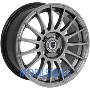 ALLANTE 184 R15 W6.5 PCD4/100 ET35 DIA67.1 Hyper black (Насичений чорний, іноді темно-сріблястий)