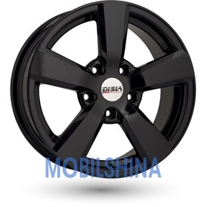 Disla formula R15 W6.5 PCD5/110 ET35 DIA67.1 black